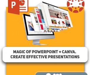 Magic of POWERPOINT + Canva. Create effective presentations - Programming for children in Varna